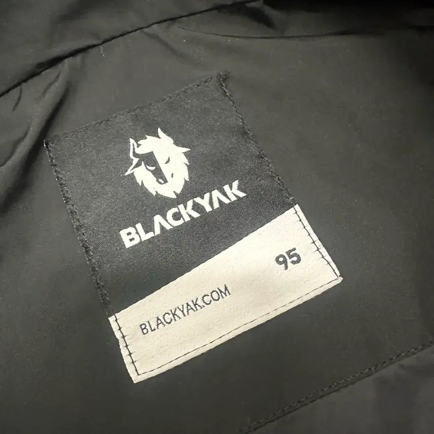 [BUNJANG] Black Yak Nylon Windbreaker Jacket (Black, 95/M) / 블랙야크 나일론 바람막이 자켓 블랙 95(M)