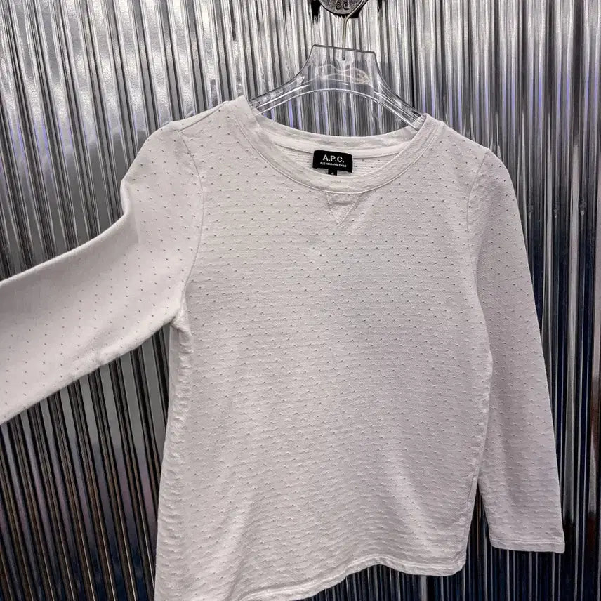 [BUNJANG] A.P.C. Long Sleeve Top / A.P.C 아페쎄 라운드넥 긴팔 슬리브 (국내 S) AF186