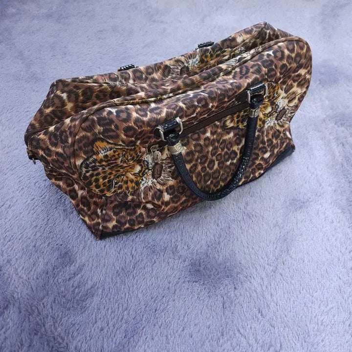 [BUNJANG] Vintage Leopard Print Handbag / [] 빈티지 호피 가방