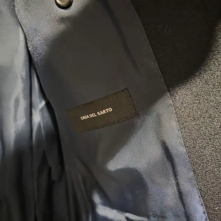 [BUNJANG] Ring Jacket Navy Double Coat / 링자켓 더블코트 네이비