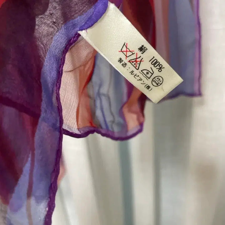 [BUNJANG] Balenciaga Silk Scarf / 일본백화점정품 발렌시아가 실크스카프