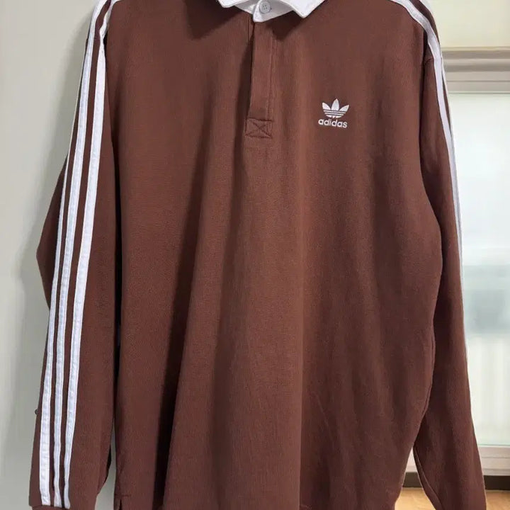 [BUNJANG] Adidas Rugby Polo Shirt / 아디다스 럭비 폴로 셔츠