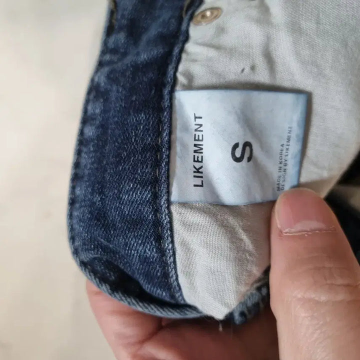 [BUNJANG] LIKEMENT Bootcut Jeans S Size / LIKEMENT 부츠컷 청바지 S