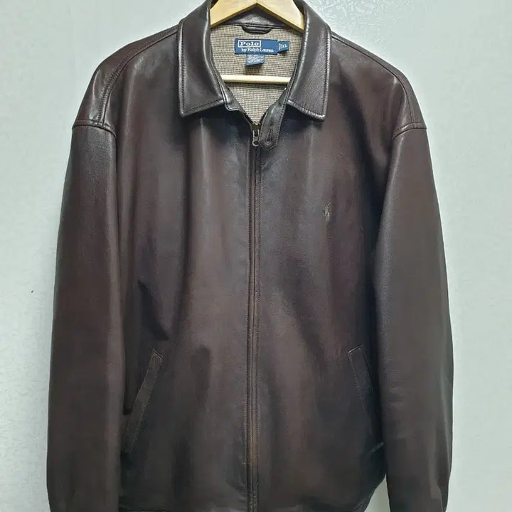 [BUNJANG] Polo Ralph Lauren Lambskin Jacket / [xl/110/정품] 폴로 랄프로렌 램스킨자켓