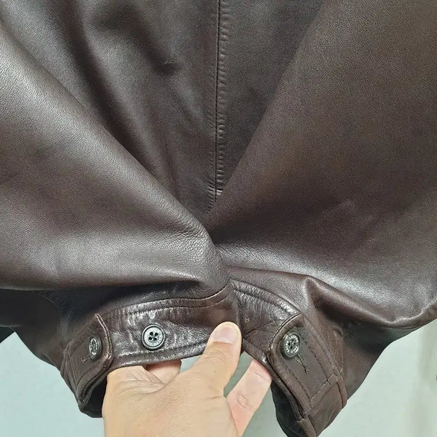 [BUNJANG] Polo Ralph Lauren Lambskin Jacket / [xl/110/정품] 폴로 랄프로렌 램스킨자켓