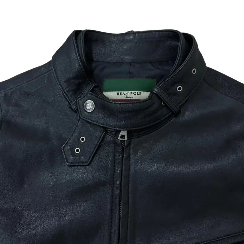 [BUNJANG] Beanpole Lambskin Leather Jacket / 빈폴 양가죽 자켓