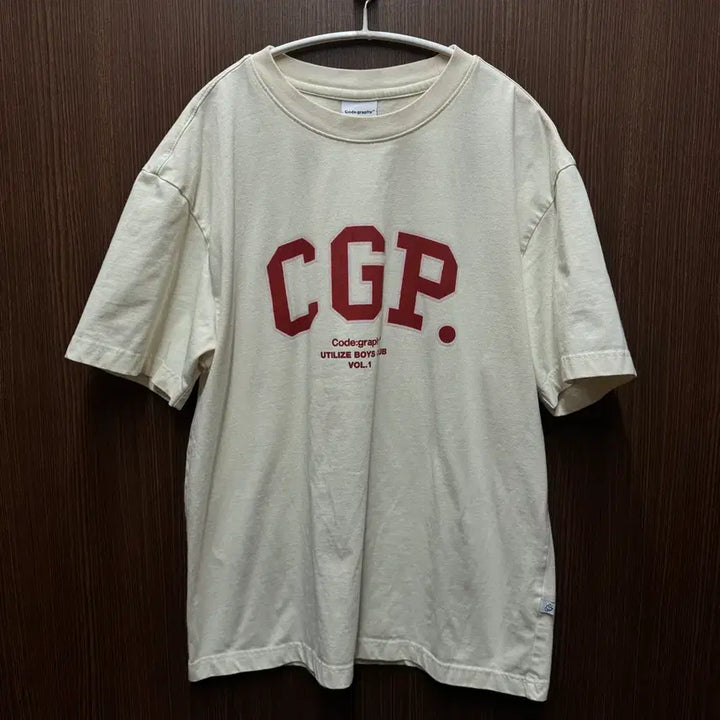 [BUNJANG] Code:Graphy Round Short Sleeve T-shirt / CGP 코드그라피 라운드 반팔 L