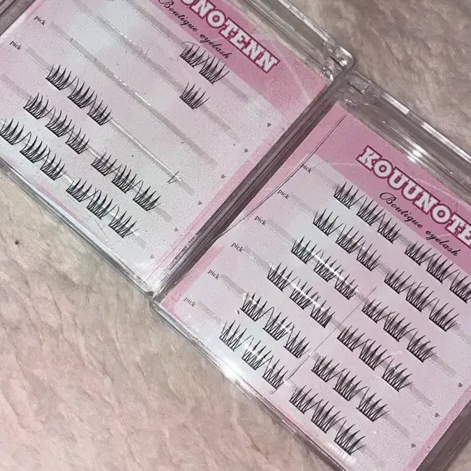 [BUNJANG] No-Glue Eyelashes Set / 노글루 속눈썹 두개