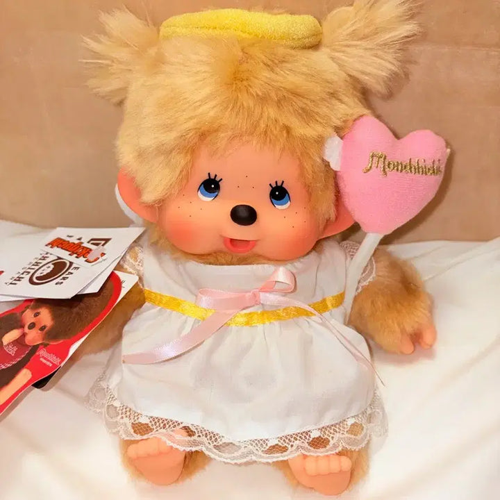 [BUNJANG] Angel Monchhichi Doll / 엔젤 몬치치