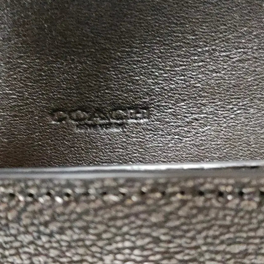 [BUNJANG] COACH Leather Mini Bag / COACH 코치 소가죽 장지갑 미니백