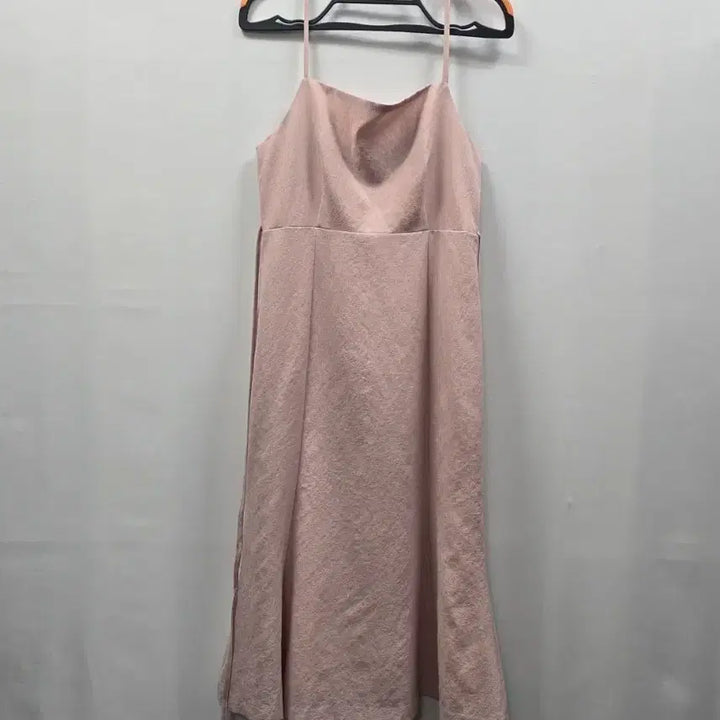 [BUNJANG] 1366 HOPE Pink Sleeveless Strap Dress / 1366 HOPE 호프 핑크 슬리브리스 끈 원피스 / 롱원피스 / 국내제