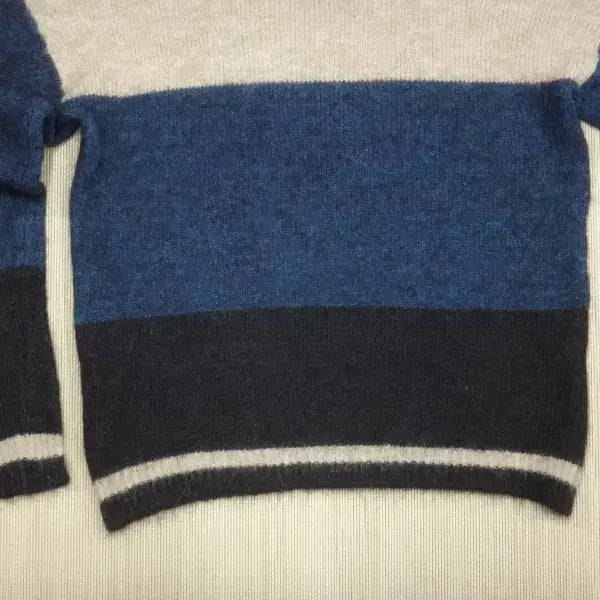[BUNJANG] Sisley Alpaca Blend Round Neck Knit Sweater / (XL) 시슬리 여성 알파카혼방 라운드넥 니트