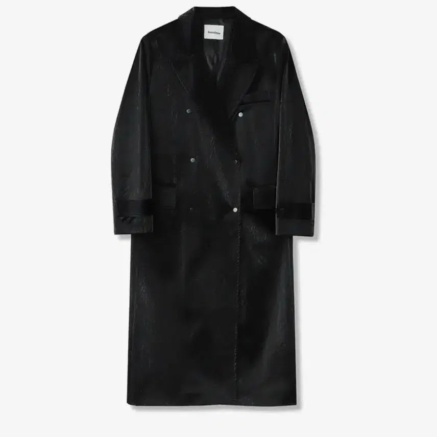 [BUNJANG] Urban Dress Leather Long Jacket / 어반드레스 레더 롱 자켓