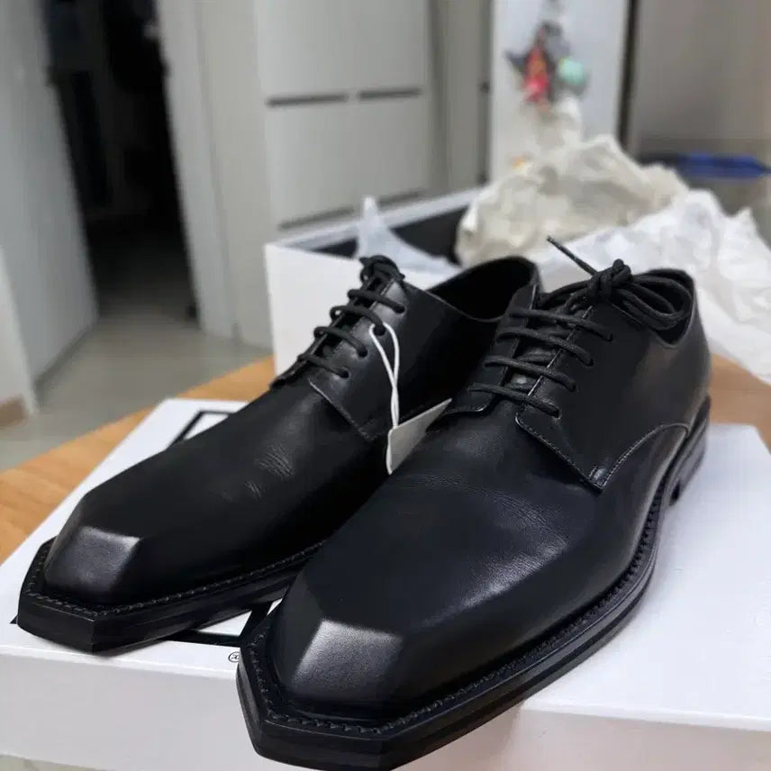 [BUNJANG] Martin Rose Chisel Toe Derby Shoes / 마틴 로즈 Chisel Toe Derby 남성 더비 41