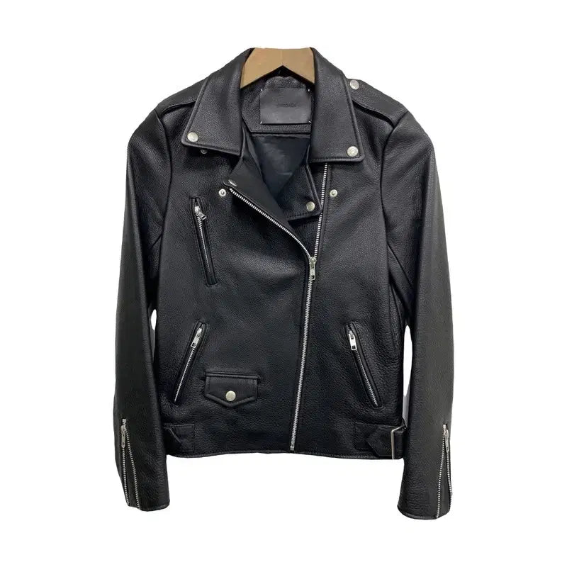 [BUNJANG] VIVASTUDIO Leather Jacket / 여M/비바스튜디오 레더 자켓