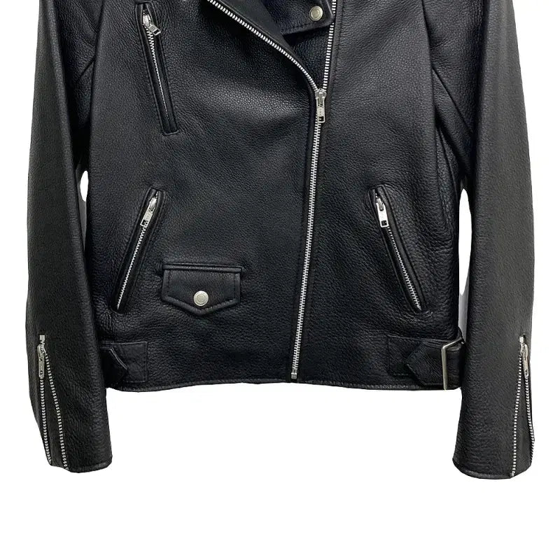 [BUNJANG] VIVASTUDIO Leather Jacket / 여M/비바스튜디오 레더 자켓