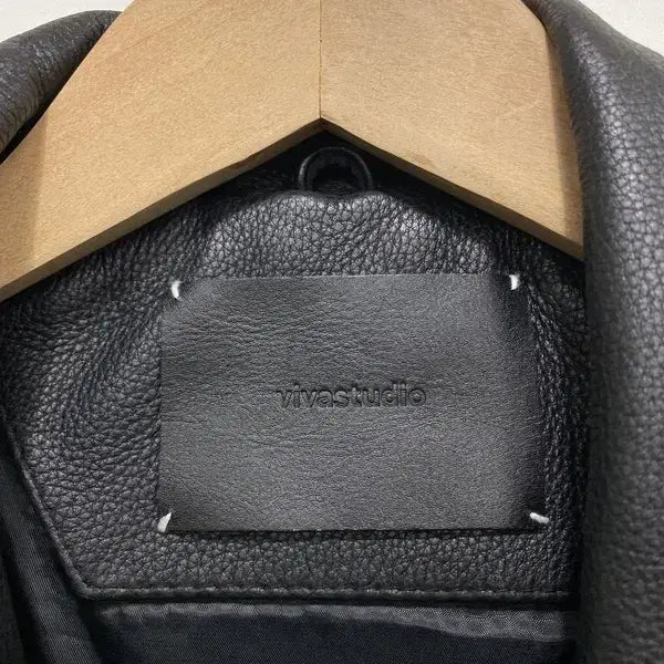 [BUNJANG] VIVASTUDIO Leather Jacket / 여M/비바스튜디오 레더 자켓