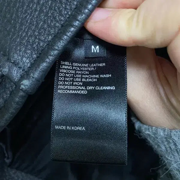 [BUNJANG] VIVASTUDIO Leather Jacket / 여M/비바스튜디오 레더 자켓