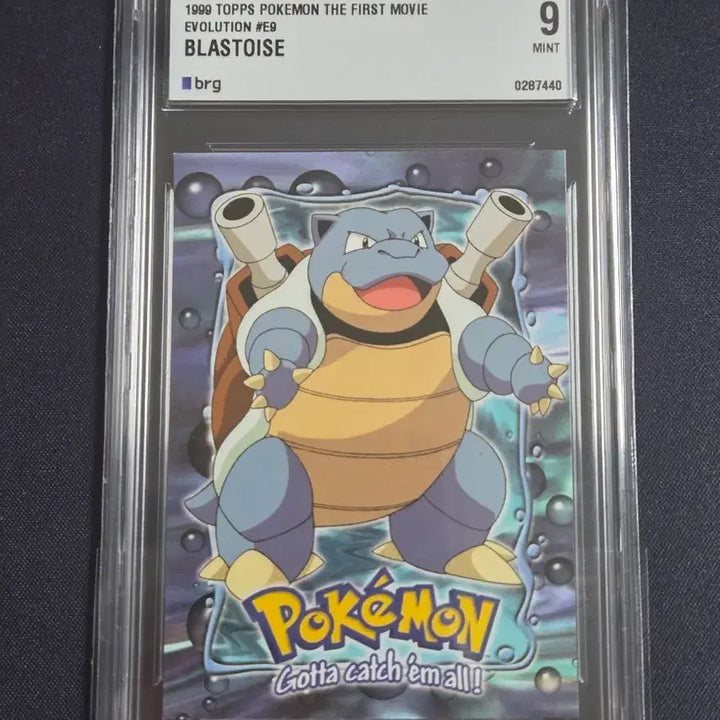 [BUNJANG] Pokemon Tops Blastoise Card / [포켓몬 카드] 1999 탑스 거북왕 brg9