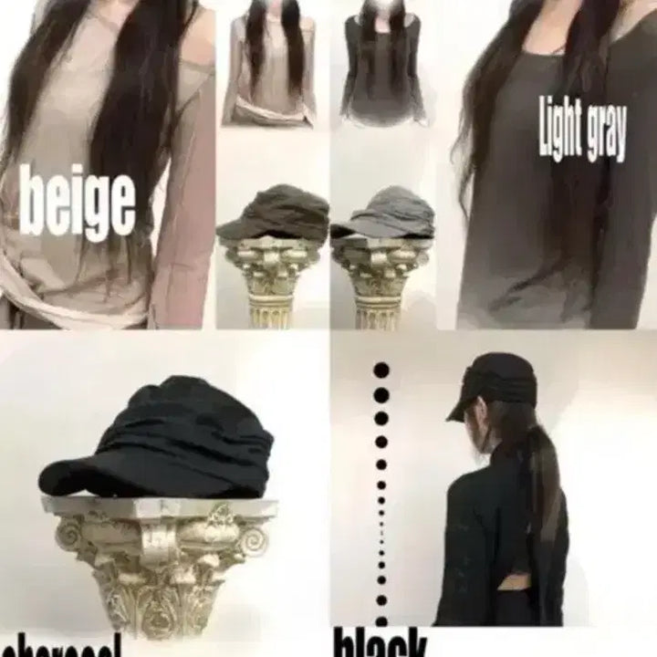 [BUNJANG] Powning Shirring Hat / 파우닝 셔링 모자