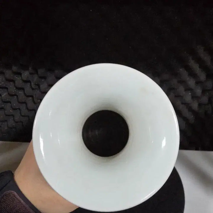 [BUNJANG] Chinese Celadon Porcelain Blue and White Cloud Dragon Vase / 중국도자기 청화 운용문 옥호춘병