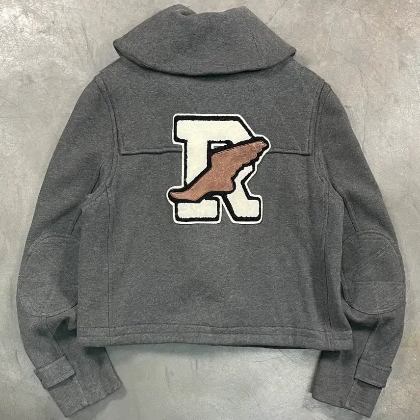 [BUNJANG] Polo Ralph Lauren Back Patch Duffle Short Coat Jacket / 폴로 백패치 더플 숏 코트 자켓