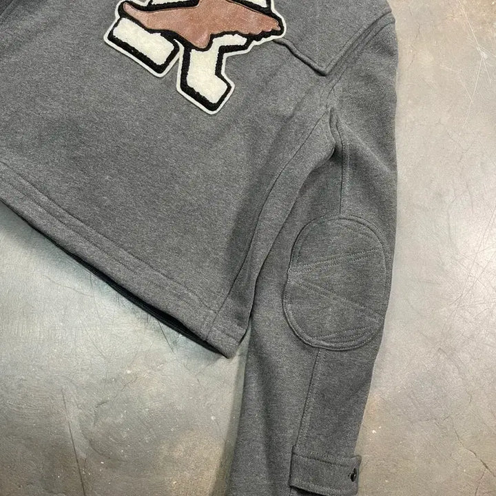 [BUNJANG] Polo Ralph Lauren Back Patch Duffle Short Coat Jacket / 폴로 백패치 더플 숏 코트 자켓