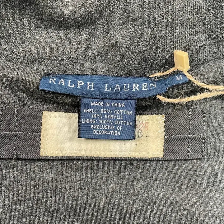 [BUNJANG] Polo Ralph Lauren Back Patch Duffle Short Coat Jacket / 폴로 백패치 더플 숏 코트 자켓