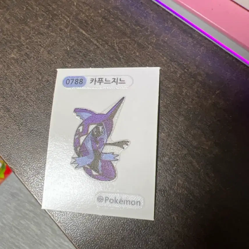 [BUNJANG] Pokemon Kapu-Lele Sticker / 띠부실 0788 카푸느지느