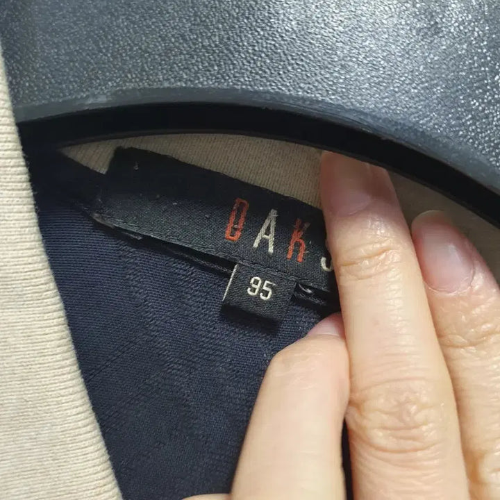 [BUNJANG] Daks Check Navy Functional Polo Shirt / 닥스 체크 반팔 기능성 폴로티셔츠 네이비 95