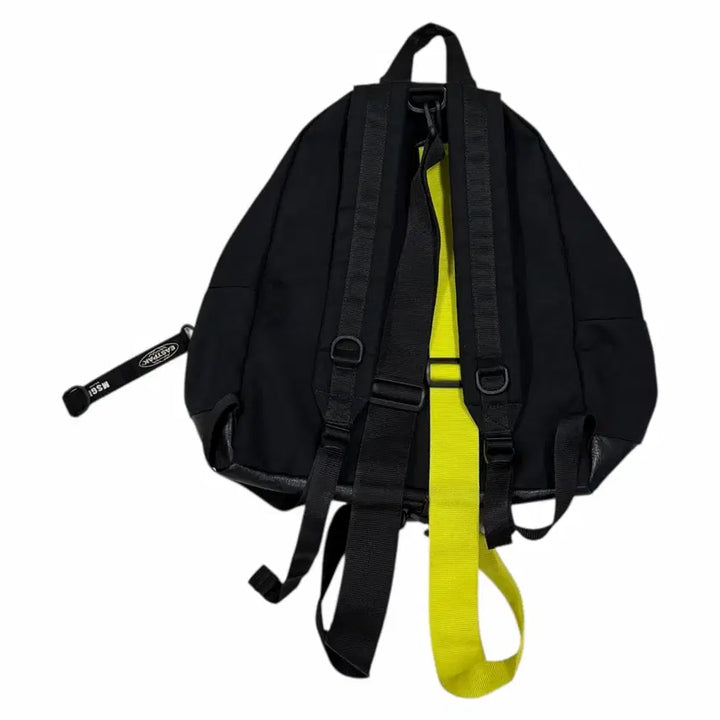 [BUNJANG] Eastpak MSGM Backpack Black / 이스트팩 X MSGM 콜라보 백팩 가방 블랙