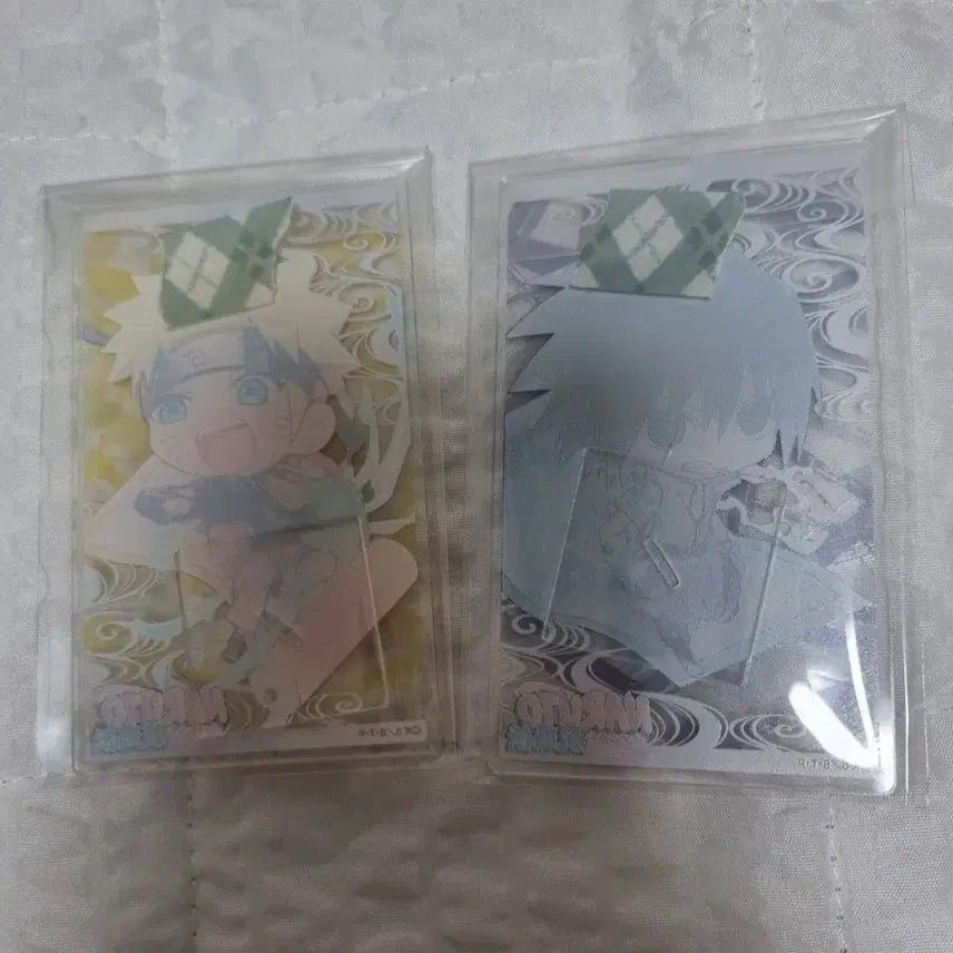 [BUNJANG] Naruto & Sasuke SD Acrylic Card Stand Bundle Set / 나루토 + 사스케 SD 아크릴 카드 스탠드 일괄 판매