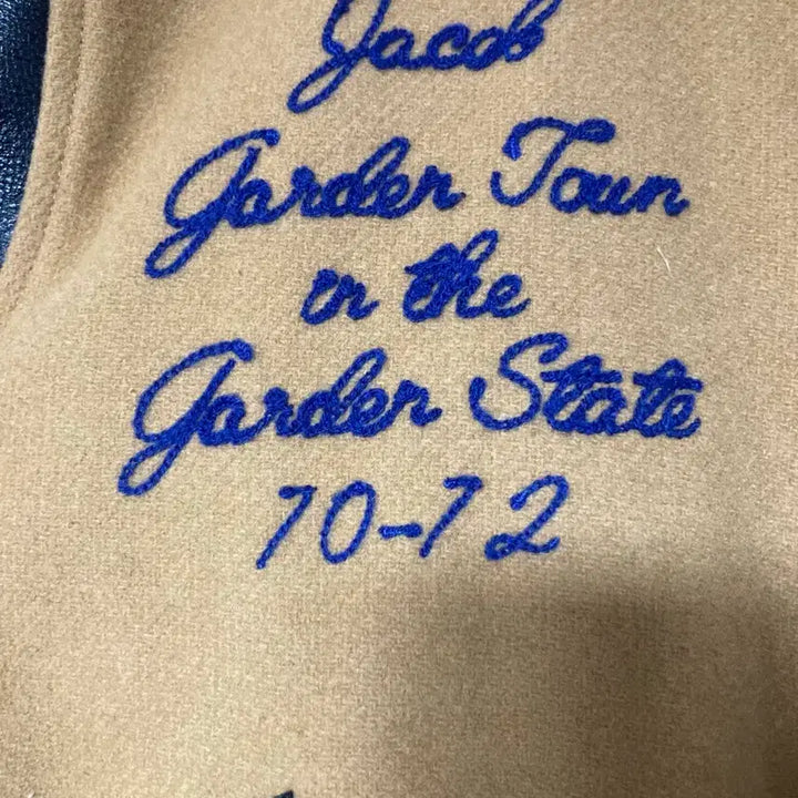 [BUNJANG] Houston Cowhide Varsity Jacket / Houston Japan 소가죽 바시티자켓