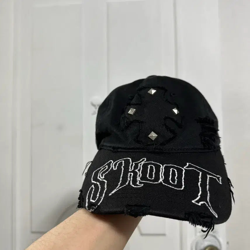 [BUNJANG] SKOOT Studded Ball Cap / 스쿠읏 SKOOT 스터드 볼캡