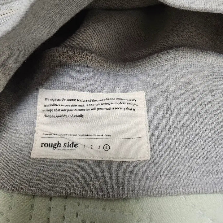 [BUNJANG] Roughside Melange Gray Sweatshirt / 러프사이드 스웻 셔츠 맨투맨 멜란지그레이 4