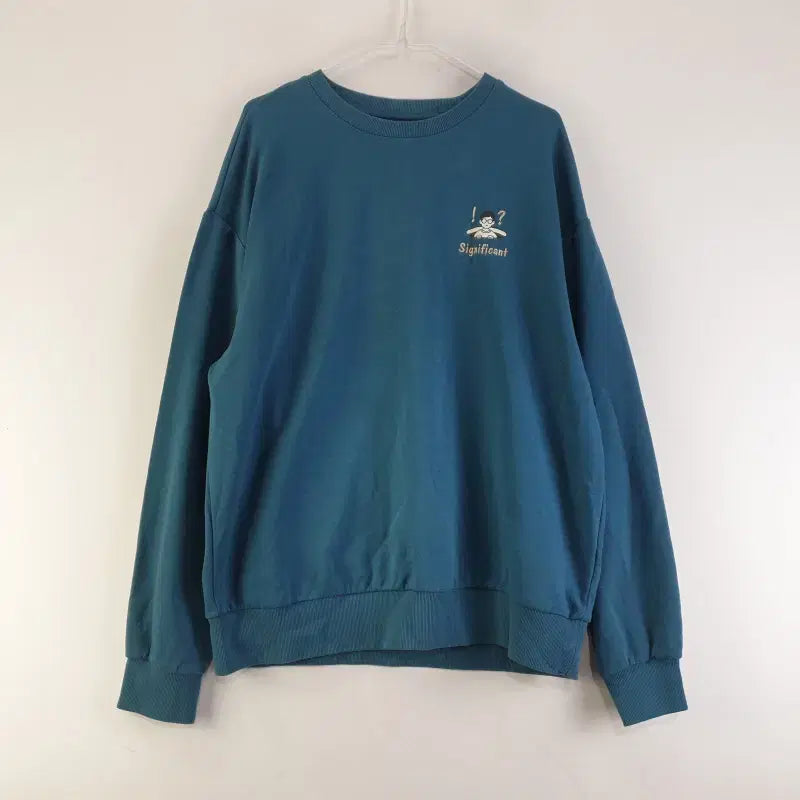 [BUNJANG] Generic Crew Neck Men's Sweatshirt / 남성105 백레터링 CREW 맨투맨 M0843