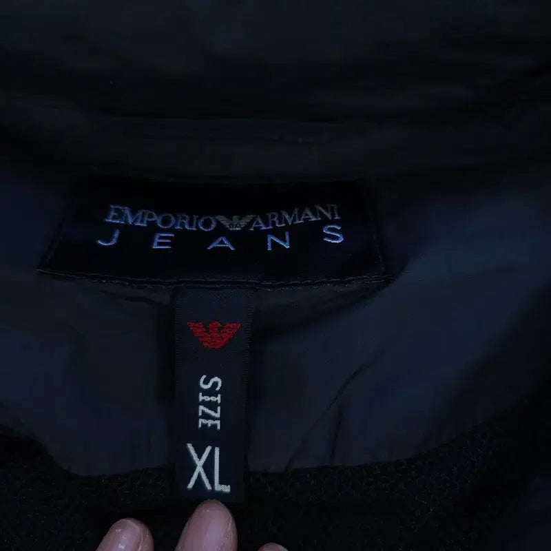 [BUNJANG] Armani Windbreaker Jacket / [XL] 아르마니 바람막이 자켓