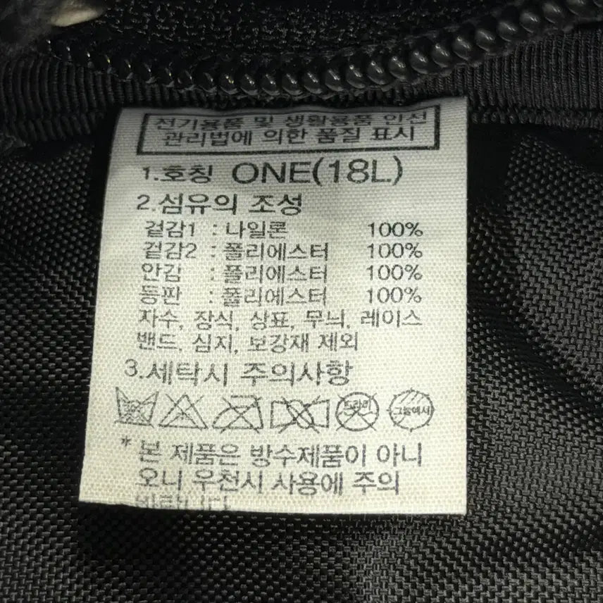 [BUNJANG] The North Face Mini Shot Backpack 18L / 노스페이스 미니샷 백팩 가방 블랙 18L