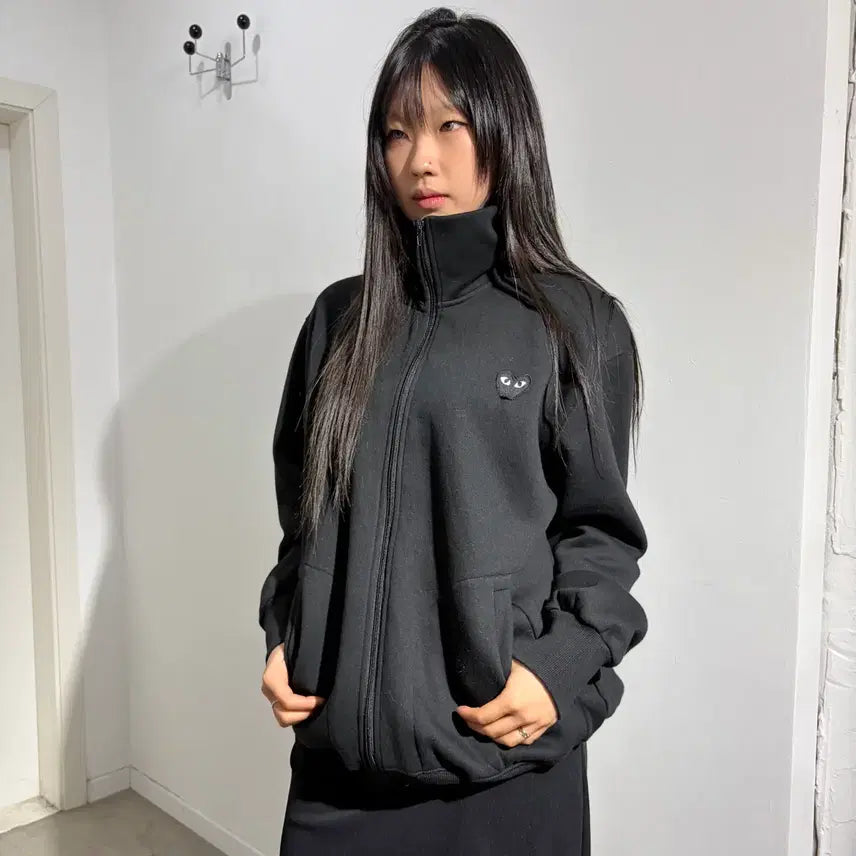 [BUNJANG] Comme des Garcons Play Jersey Jacket / 꼼데가르송 플레이 져지 자켓