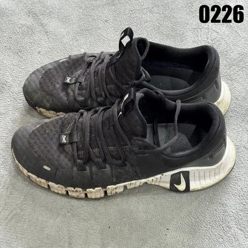 [BUNJANG] Nike Metcon Black Training Shoes / 나이키 메트콘 블랙 트레이닝화