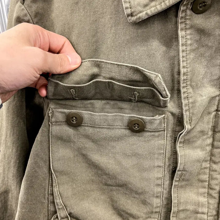 [BUNJANG] DRV German Military Jacket (Size M) / drv 독일군 밀리터리 자켓 (국내 M) AF189