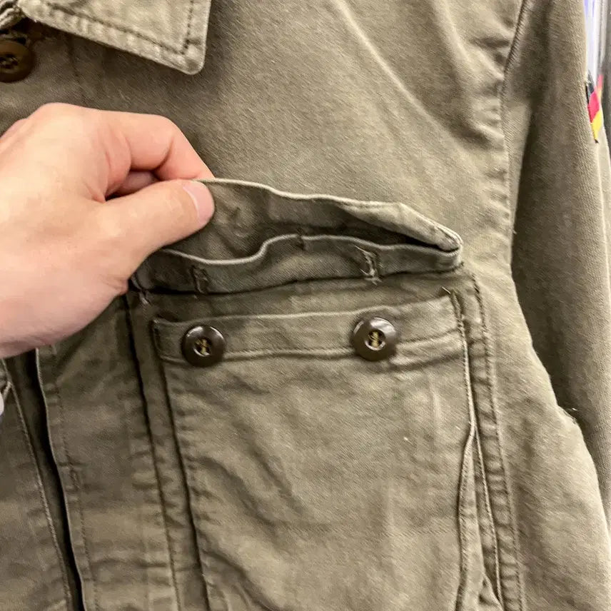 [BUNJANG] DRV German Military Jacket (Size M) / drv 독일군 밀리터리 자켓 (국내 M) AF189