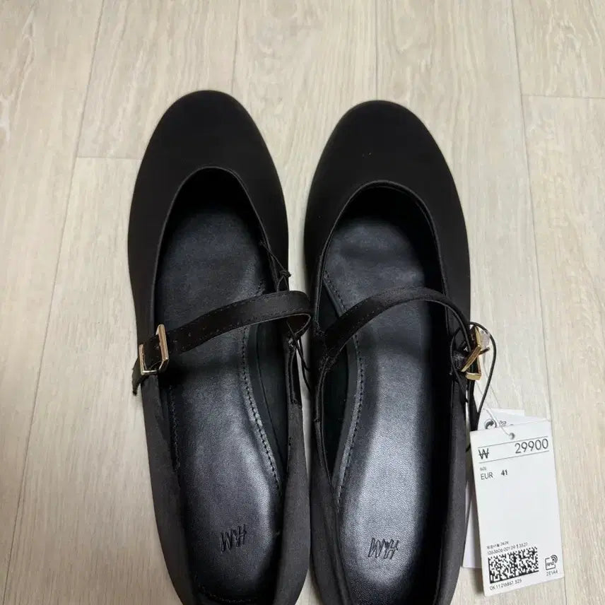 [BUNJANG] H&M Silk Flat Shoes (255) - New / H&M 실크플랫슈즈(255)새상품