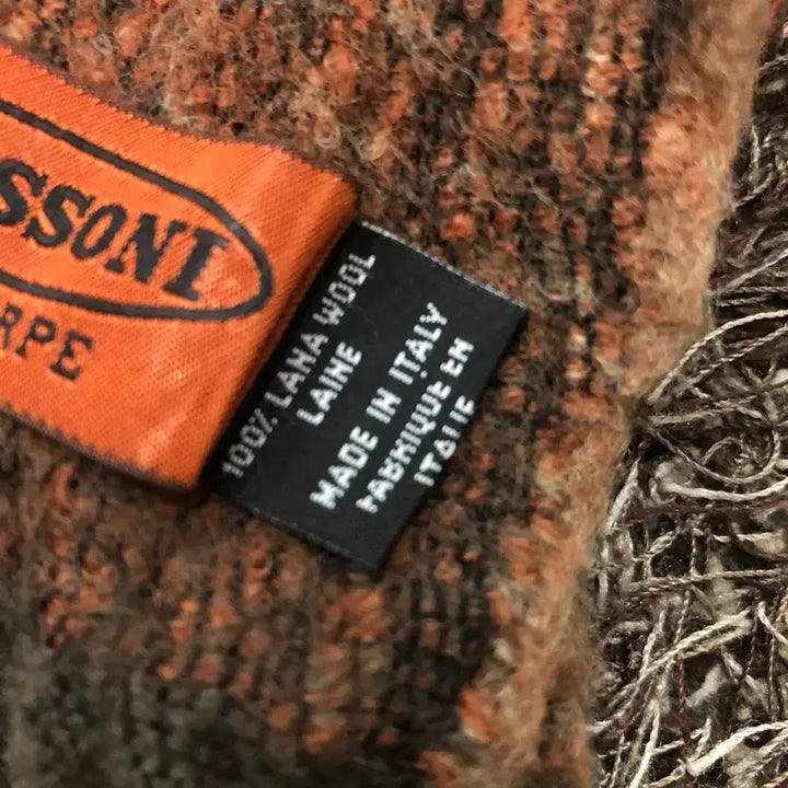 [BUNJANG] Missoni Multicolor Wool Muffler / 미쏘니 멀티컬러 울 머플러