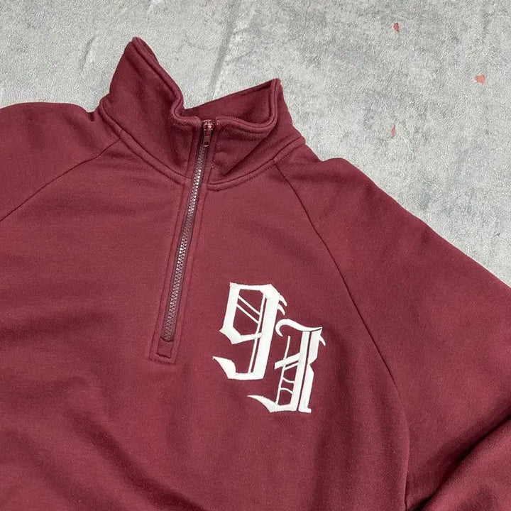 [BUNJANG] 1993 Studio Half-Zip Sweatshirt / 1993스튜디오 반집업 맨투맨