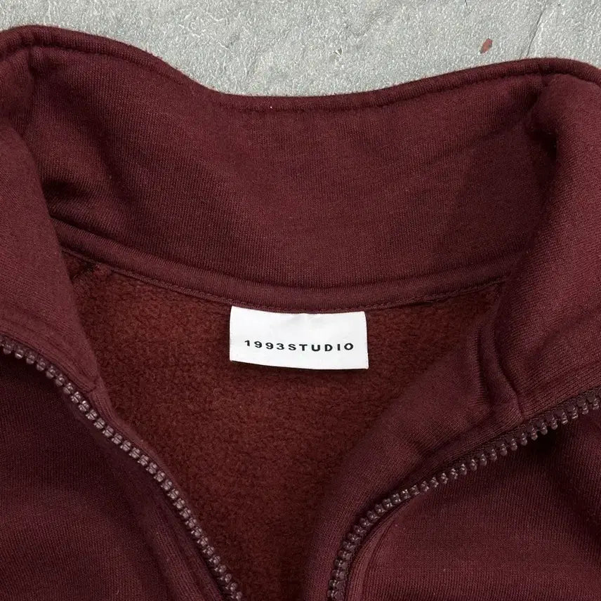 [BUNJANG] 1993 Studio Half-Zip Sweatshirt / 1993스튜디오 반집업 맨투맨