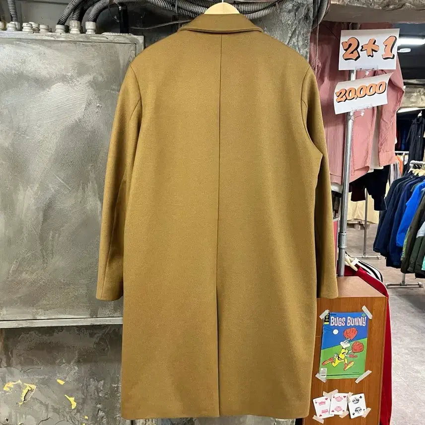 [BUNJANG] In Silence Wool Cashmere Long Coat Camel M / 인사일런스 울 캐시미어 롱코트 카멜 M #csz3419