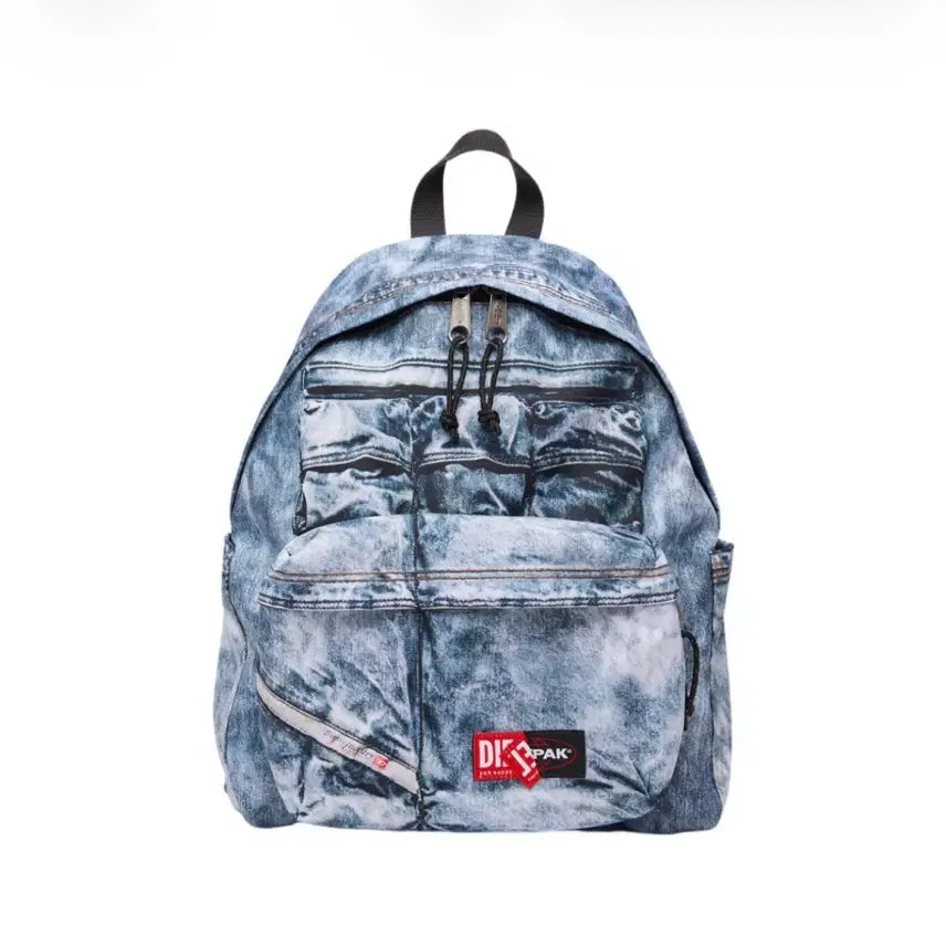 [BUNJANG] Diesel x Eastpak Denim Backpack / 디젤 x 이스트팩 백팩 가방 데님 블루 (새상품)