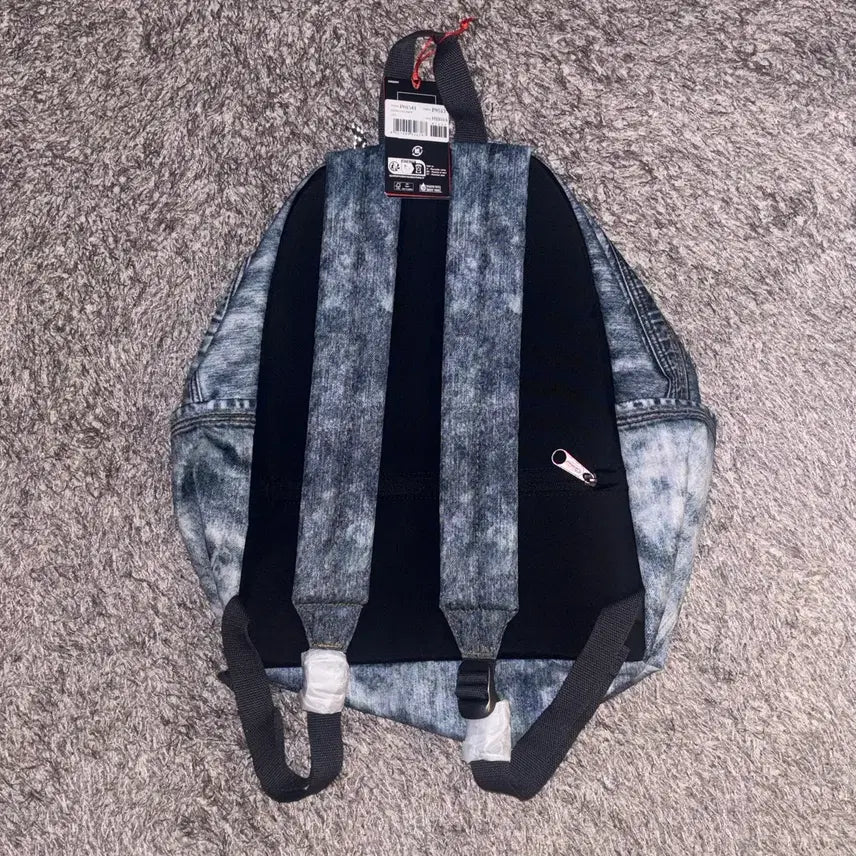 [BUNJANG] Diesel x Eastpak Denim Backpack / 디젤 x 이스트팩 백팩 가방 데님 블루 (새상품)