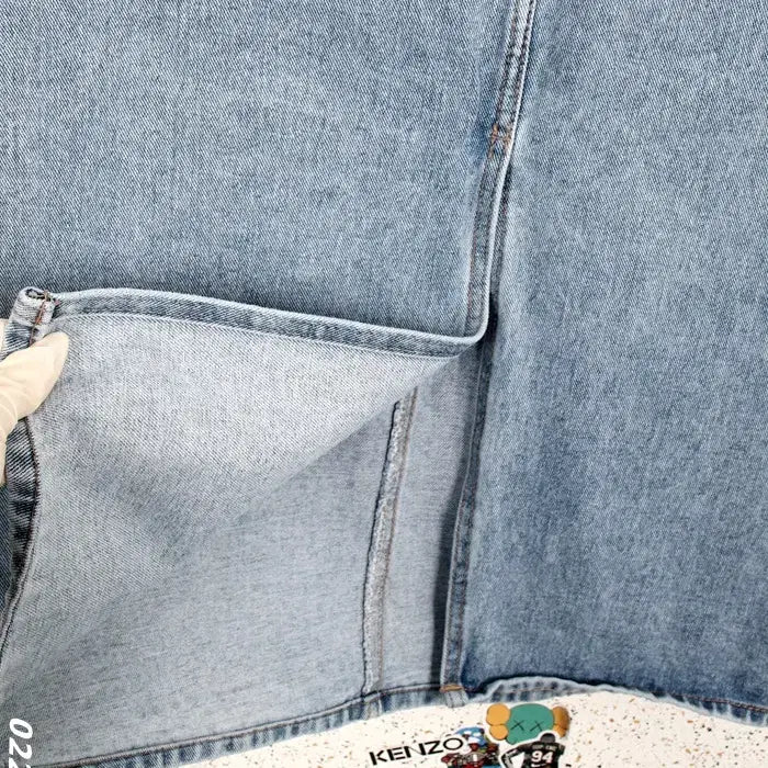 [BUNJANG] Made Seoul Cut Light Wash Skirt / 여성M / 메이드서울 절개 연청 스커트BL 26-26